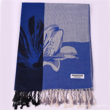 2016 Горячая продажа Темно-синий шарф для одежды Зимний пашминовый шаль для женщин